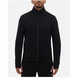 NEW Bench Men's M Black Full-Zip Jacket M Mock neck Sweatshirt